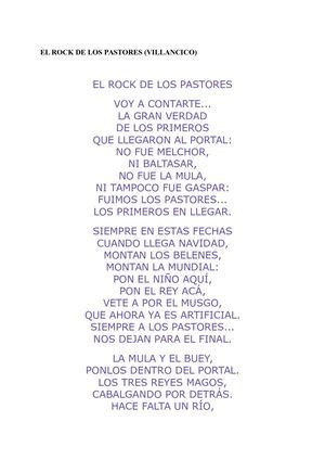 el rock de los pastores con letra|Calaméo .